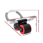 Everfit Ab Roller Automatic Rebound Abdominal Wheel with Knee Pad Home Gym Sport
