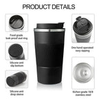 Coffee Mug Stainless Steel Thermal Travel Cup 510ml