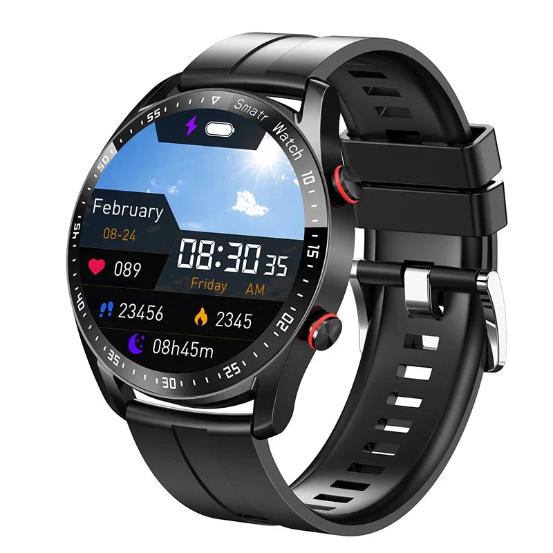 Smart Watch with Fitness Tracker (Orange)