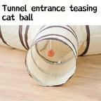 Cat Tunnel Interactive Toy
