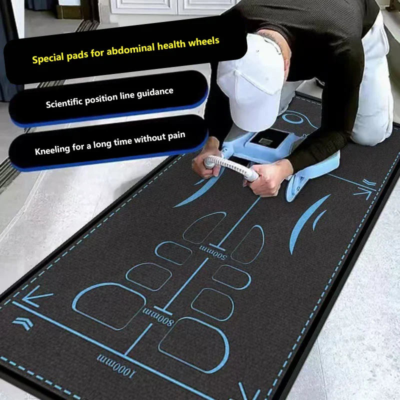 Yoga Mat Non-Slip Shock-Absorbing Fitness Pad