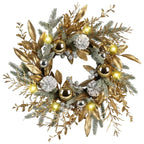 Best Christmas Wreath Artificial Pine Cone Round | Buy Online at Furniture Things Australia