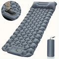 Inflatable Camping Mat with Built-in Pump Headrest