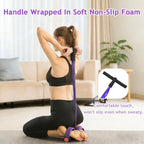 Six-Tube Pedal Resistance Band Fitness Trainer