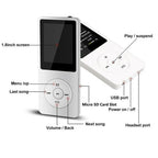 Portable Mini MP3 Player Bluetooth Music Recorder Walkman
