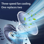 Laptop Stand Aluminum Cooling Fan Adjustable