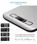Kitchen Scale with Digital Portable USB Charging