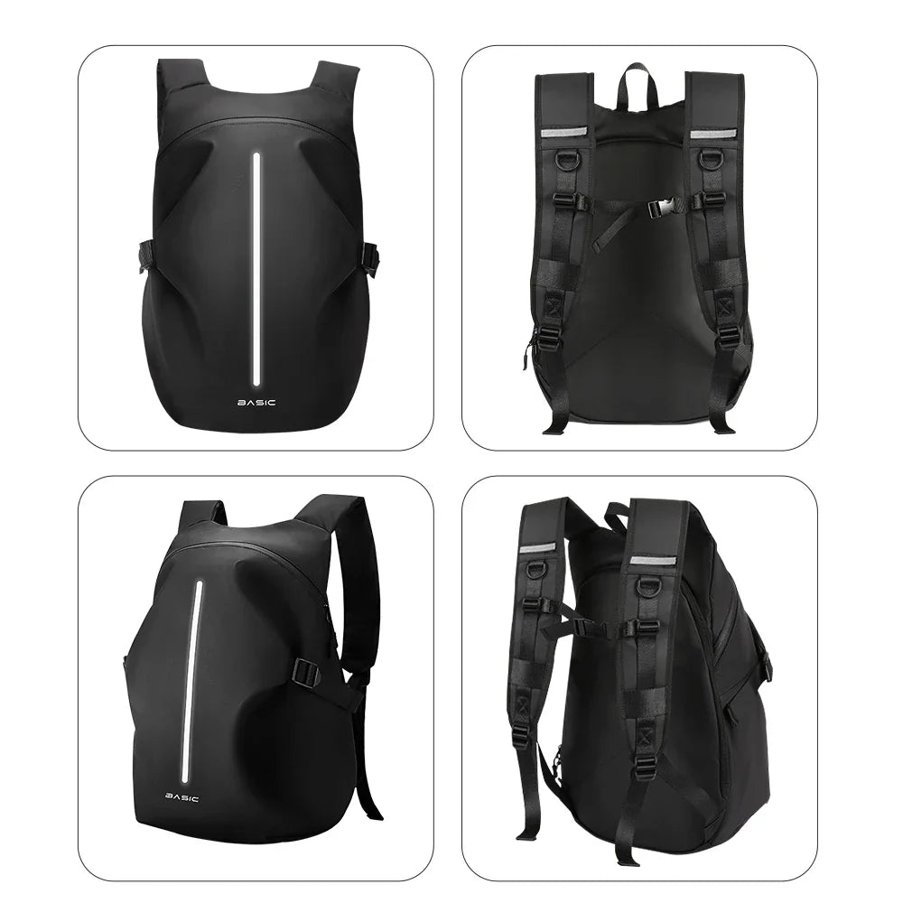 Motorcycle Backpack Large Capacity Waterproof Reflective