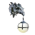 Dragon Lantern Industrial Resin Hanging LED Lamp