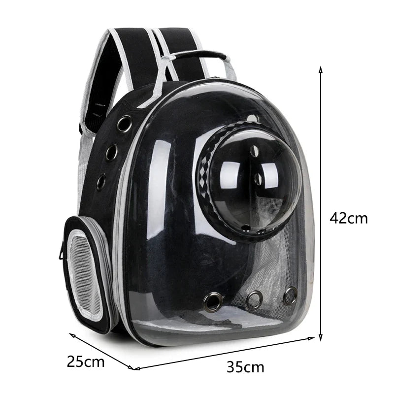 Transparent Pet Backpack Carrier