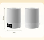 Night Lamp Light Clock with Dimmable LED for Bedroom