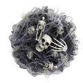 Best Halloween Wreath Skeleton Spider Web Black | Buy Online at Furniture Things Australia