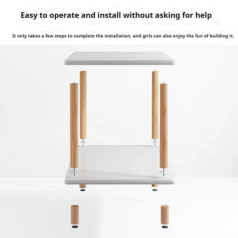 Bedside table with Modern Small Storage