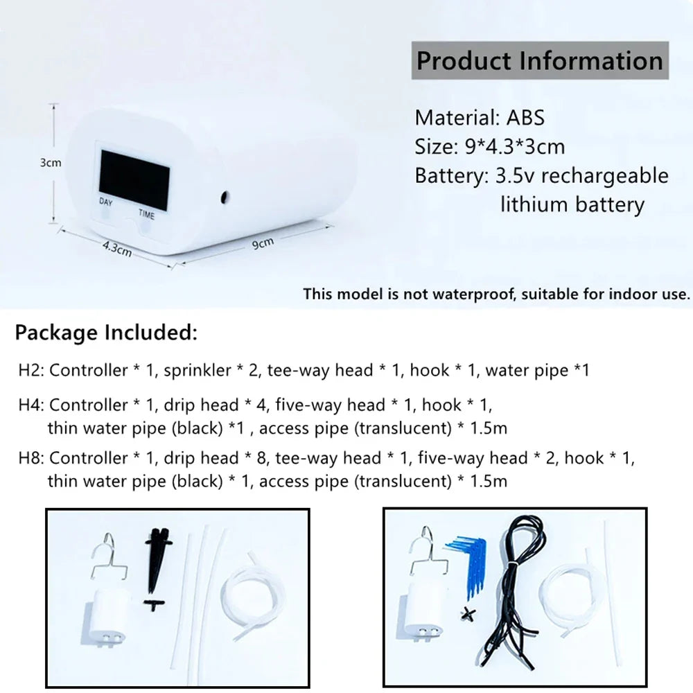 Automatic Drip Irrigation Watering Pump Timer