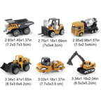Construction Truck Toy Set Diecast Alloy Vehicles