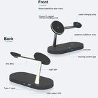 3 in 1  Wireless Charger Stand for iPhone & Apple Watch