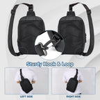 Men Anti-Theft Sling Bag with Waterproof USB Crossbody