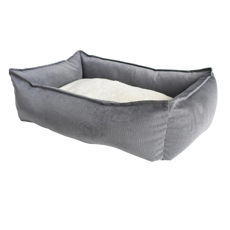 Pet Kennel Plush Bed Cushion for Dogs and Cats