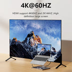 Docking Hub Aluminum 10-in-1 USB-C Adapter 4K 60Hz