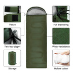 Sleeping Bag Ultralight Waterproof Warm 4 Season Camping