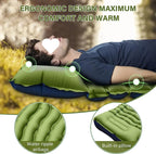 Camping Inflatable Mattress with Sleeping Pillow