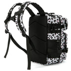 Tactical Backpack with 25L Polyester Leopard