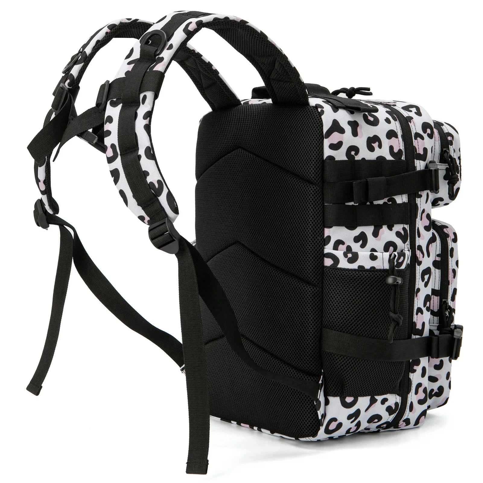 Tactical Backpack with 25L Polyester Leopard