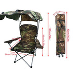 Portable Camping Folding Chair with Sunshade