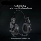 Tactical Earmuffs with Active Noise Cancelling