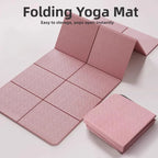 Foldable Non-Slip Yoga Mat EVA