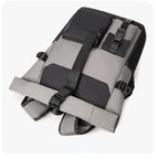 Backpack with Waterproof Nylon Roll on Top