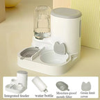 Pet Feeder Automatic Bowl with Water Dispenser