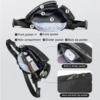 Men Chest Sling Bag with Waterproof Tactical Crossbody