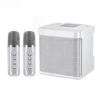 Speaker Karaoke Machine with Dual Wireless Microphones
