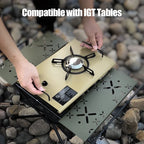 Gas Stove Portable Outdoor with Stainless Steel 4000W Burner