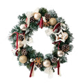 Christmas Hanging Ornament with Pinecone Ball Decoration