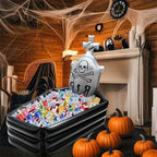 Halloween Skeleton Ice Bucket Inflatable Coffin Cooler