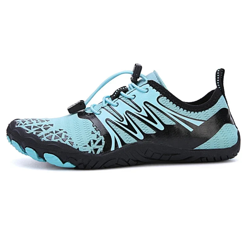 Trail Running Light Blue Shoes for Men (Shoe Size: 39)