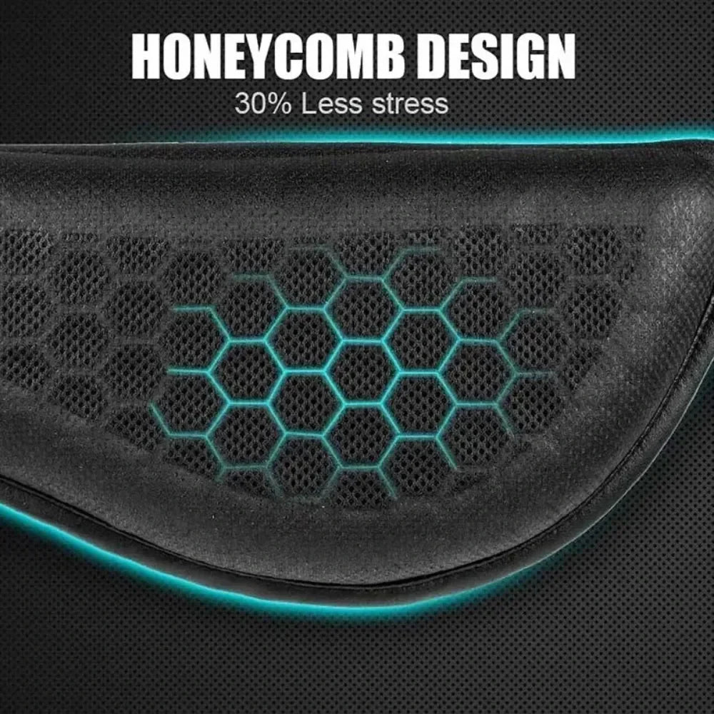 Motorcycle Seat Cushion Honeycomb Gel Pressure Relief Pad