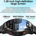 Smart Watch with Fitness Tracker (Shiny Black)