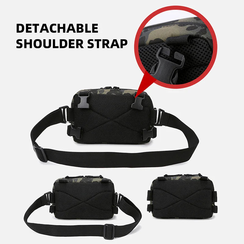 Fishing Chest Bag with Waterproof Tackle Pack
