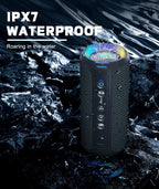 Bluetooth Speaker with Portable Wireless Bass