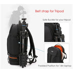 Camera Backpack for DSLR Tripod Holder