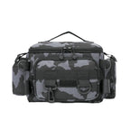 Fishing Gear Shoulder Bag with Nylon Rod Holder
