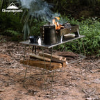 Camping Table Folding with Stainless IGT Board