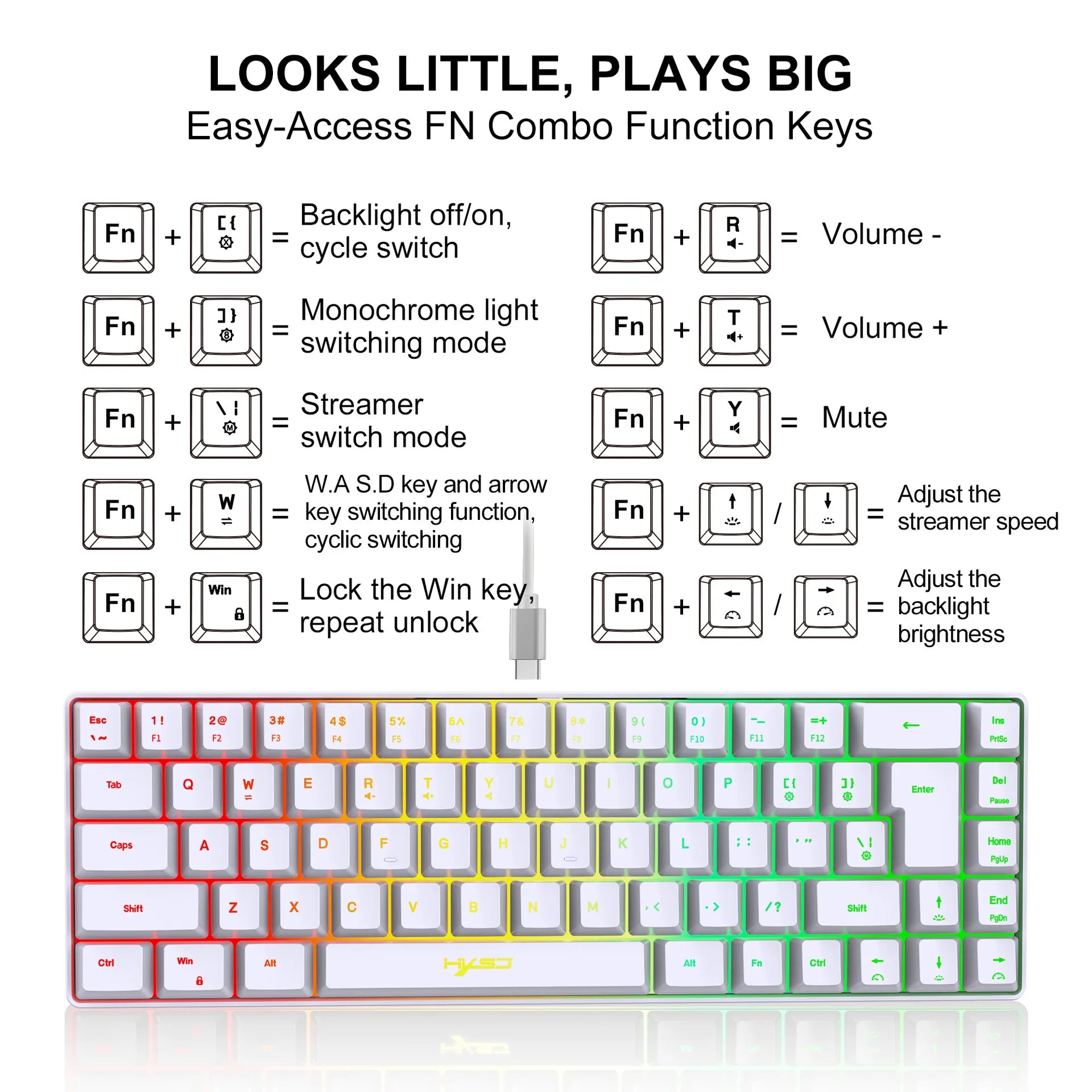 Wired RGB Gaming Keyboard