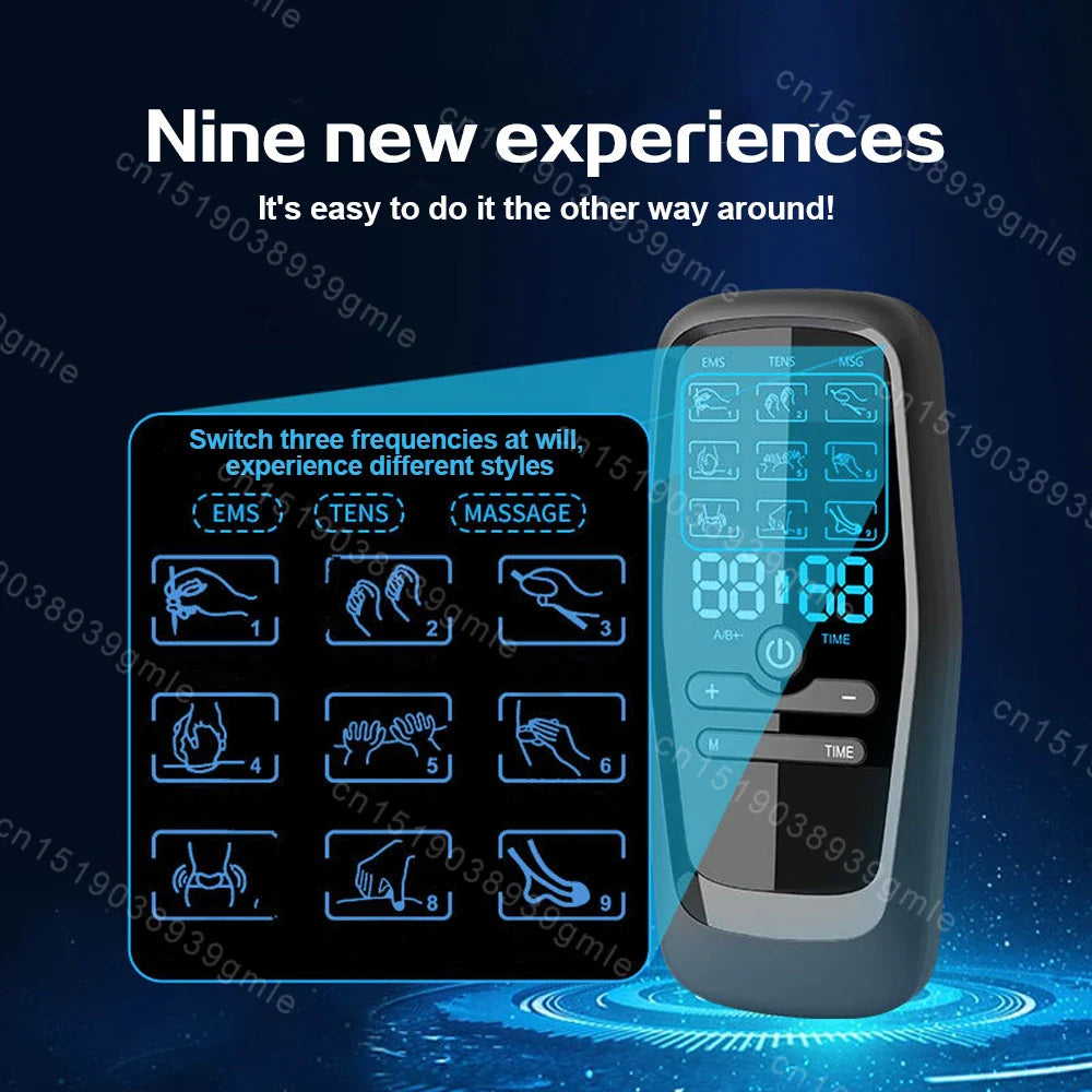 Electric Muscle Stimulator with EMS TENS Unit USB Mini