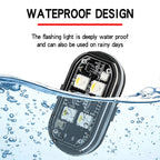 Wireless Strobe Lights with LED RGB Set