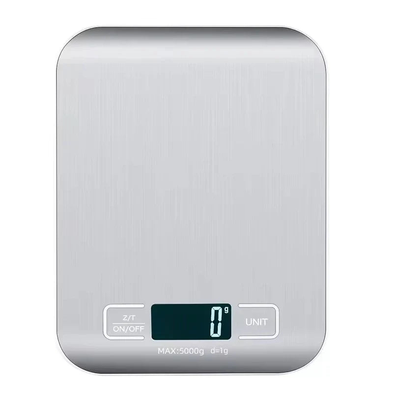 Kitchen Scale Digital with Stainless Steel LED Precision