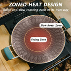 Camping Non Stick Folding Grill Pan